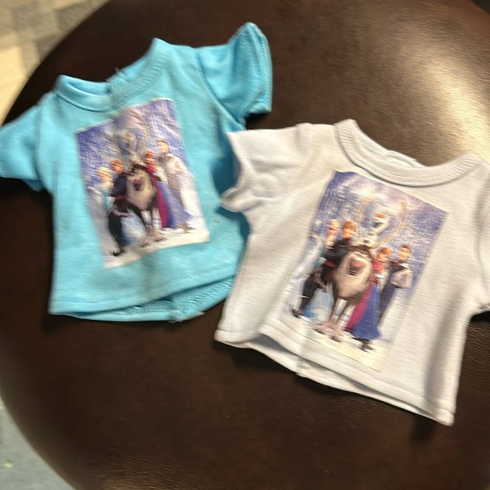 Frozen shirt with iron on emblem